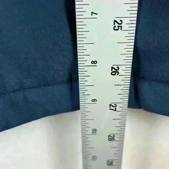 Levi's Men's Hooded Jacket Small Navy Blue Sherpa Lined Hood Quilted Lining - Picture 12 of 12